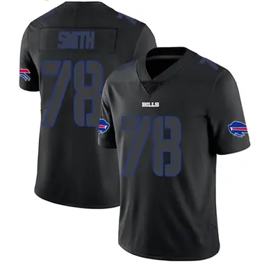 Bruce Smith Youth Limited Black Impact Buffalo Bills Jersey