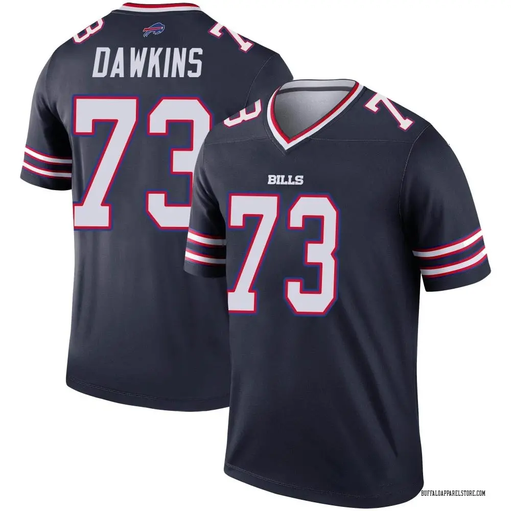 Women's Nike Dion Dawkins Royal Buffalo Bills Game Jersey