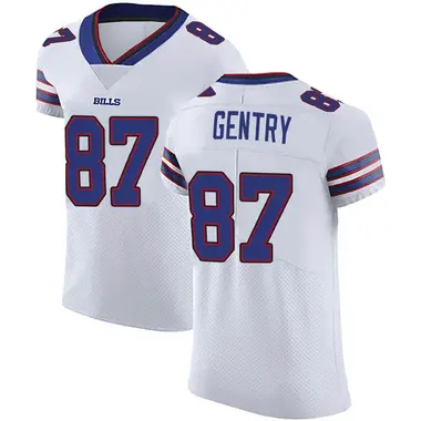 Tanner Gentry Men's Elite White Buffalo Bills Vapor Untouchable Jersey